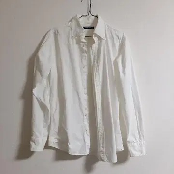 TABLOID NEWS 화이트 긴팔 셔츠