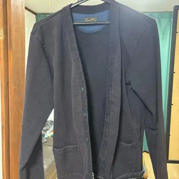 Japan Blue 네이비 가디건 S