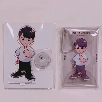 HAVE FUN WITH ZETA 아크릴 스탠드 클리어 파우치 Laz