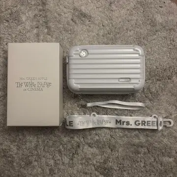 미세스 그린애플 화이트 라운지 숄더백