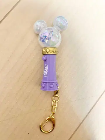 스티치 키링 퍼플