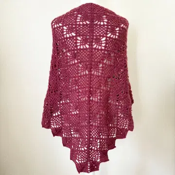 삼각형 숄 - 해질녘 -