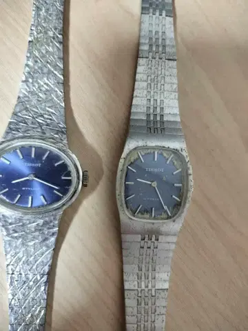 2개 세트 아텍 TISSOT 티쏘 BREV DEP 수동 와인딩 작동품