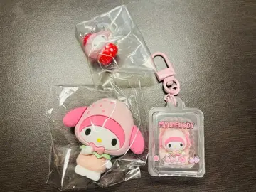 산리오 후르츠 디자인 키링&마그넷&메지루시 마이멜로디