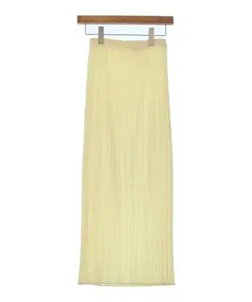 PLEATS PLEASE 롱 맥시 길이 스커트 여성용