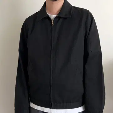Dickies 아이젠하워 자켓 블랙 M 짧은 기장