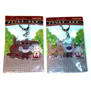 대역전재판 x 메이지 마을 콜라보 아크릴 키링 아크키링 2점