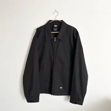 Dickies 아이젠하워 자켓 블랙 XL 짧은 기장 페이드