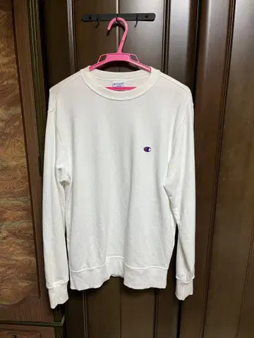 새상품 Champion 챔피온 화이트 맨투맨 트레이닝복 L 사이즈