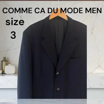 꼼사데모드 멘 울 테일러드 자켓 남성용 3 사이즈