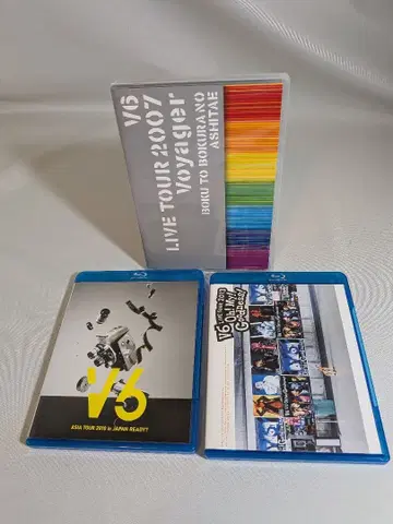 V6 라이브 영상 3개 세트