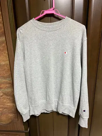 챔피온 챔피온 그레이 맨투맨 트레이닝복 L 사이즈