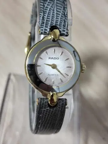 진품 RADO FLORENCE 라도 플로렌스 그레이 손목시계 작동품