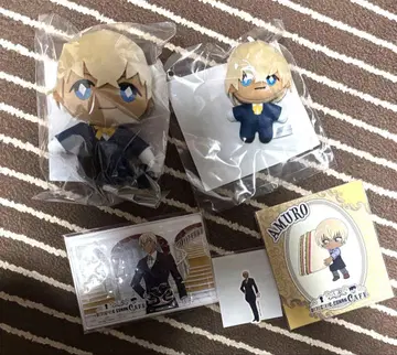 명탐정 코난 세가 럭키 쿠지 코난 카페 집사 찻집 아무로 토오루 세트