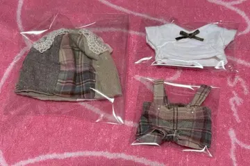 치비누이 의류 한국 체크 코디 3세트