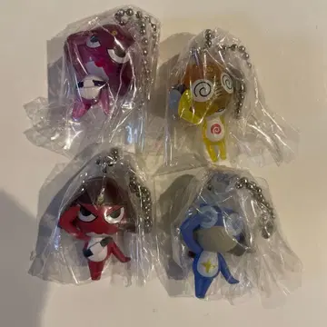 개구리 중사 케로로 마스코트&구미로다! 4체 세트