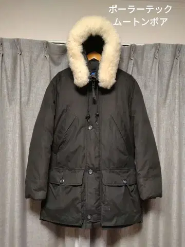 에디 바우어 폴러 테크 다운 자켓 블랙 바우어 다운 카라코람 후드티