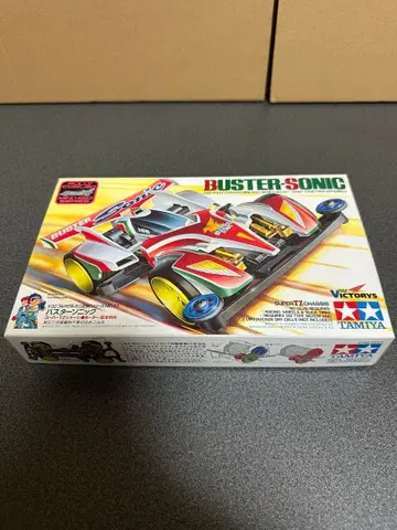 [레어 새상품] 타미야 풀 카울 미니 사륜구동 버스터 소닉