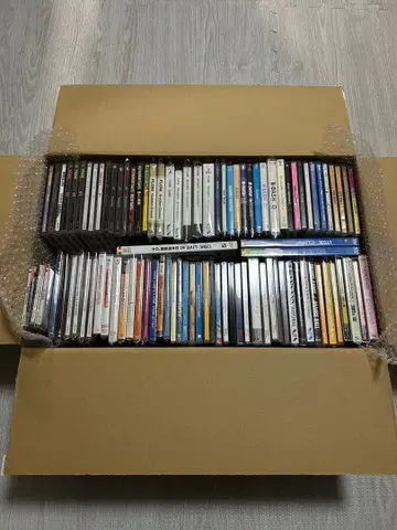 [ 새상품, 미개봉품 포함 ] CD 94개 + DVD 3개 세트