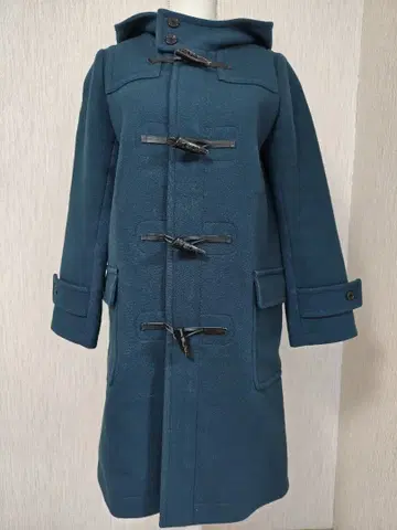 BABYLONE 더플 코트 블루그린 38