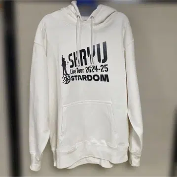 [ 새상품 ] SKRYU STARDOM 후드티 화이트 XL