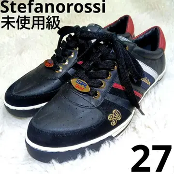 미사용급 스테파노 로시 SR04014 SR SPORT 블랙 가죽 27
