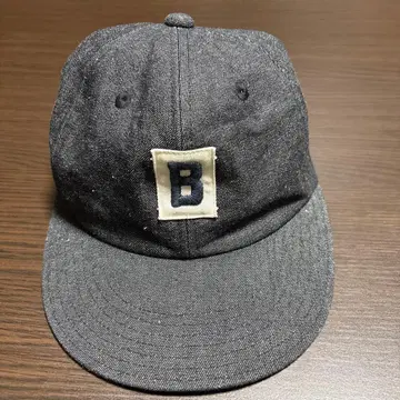 BLUE BLUE 블랙 데님 캡