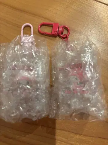 산리오 후르츠 디자인 마이멜로디 키링 2개 세트