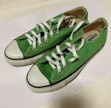[ 미사용 ] 컨버스 올스타 로우컷 미국제 그린