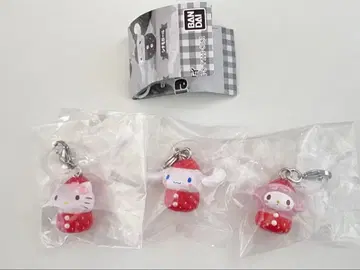 산리오 딸기 메지루시 액세서리