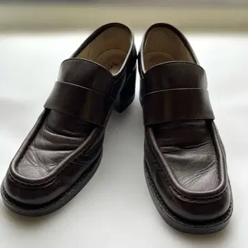 Margaret Howell 다크 브라운 로퍼