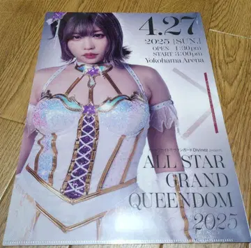 STARDOM 요코하마 아레나 대회 한정판 클리어 파일 나카노 타무