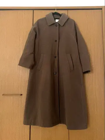 [ LOWRYS FARM ] 롱 코트 / 브라운 / 기장 115cm