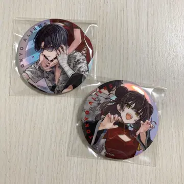 도쿄 에이리언즈 유염 & 명명 오로라 캔뱃지