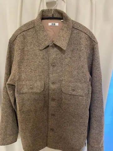 UNIQLO U 울 혼방 셔츠 자켓 M 사이즈