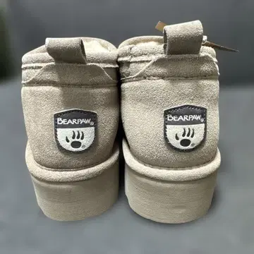 BEARPAW 베이지 어그 부츠