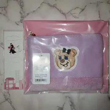 새상품 페이러 LOVERARY 올드 테디걸 와펜 파우치