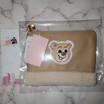 새상품 페이러 올드 테디 와펜 보아 파우치