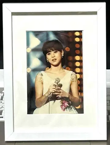 마츠다 세이코 초레어 당시 물건 브로마이드 액자 쇼와 아이돌 쇼와 레트로