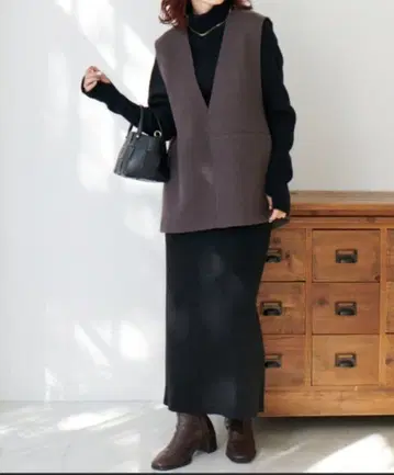 DISCOAT 베스트 부착 멀티 웨이 셋업