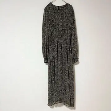 롱 원피스 A라인 [ One ] 올 패턴 캐주얼 뒷지퍼 안감