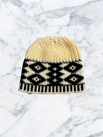 비니 버킷햇 기하학 패턴