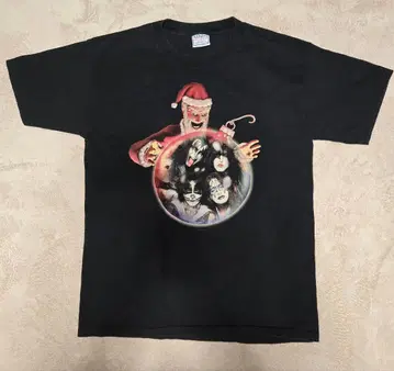 KISS 산타 디자인 T셔츠