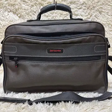 삼소나이트 비즈니스백 캔버스 2way 브리프 더블 지퍼