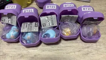 BT21 캡슐 토이 5개 세트