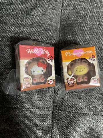 헬로키티 폼폼푸딩 캡슐 토이 세트