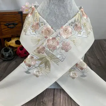 화려한 자수 장식용 깃 일본제 새상품