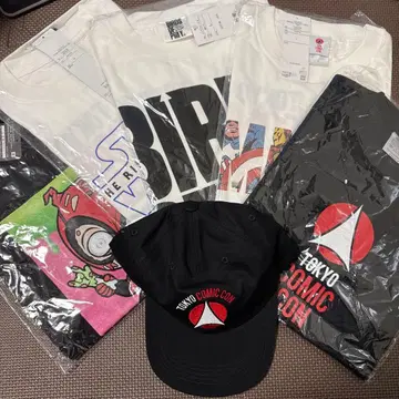 코믹콘 아메리칸 코믹스 T셔츠 모자