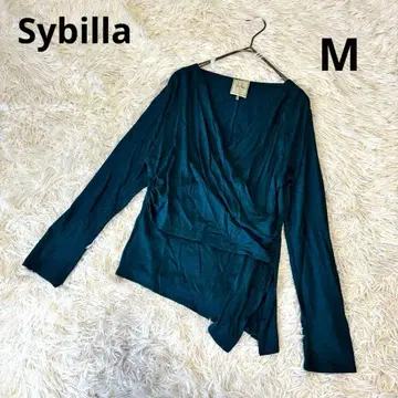 Sybilla 시빌라 울 100% 카슈쿨풍 긴팔 상의