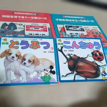 디즈니 어린이 교실과 도감 2권